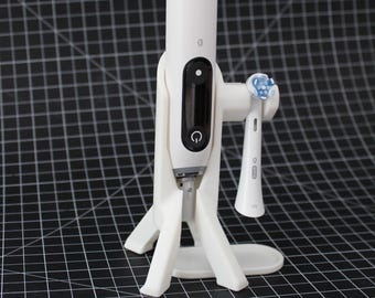 Oral-B iO Toothbrush Drying Stand with Drip Tray, 1–4 Brush Heads