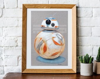 BB-8 - Impression artistique Star Wars