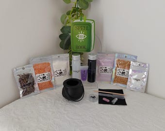 Handgjord inspirerad av Wednesday-filmen Häxa Halloween-besvärjelsedryck DIY-kit-set Pyssel Vetenskap för barn Födelsedagsfest Presentset