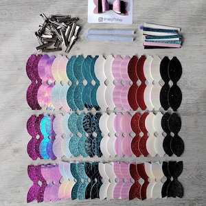 Precut Faux Leather Bows - Etsy display picture 3