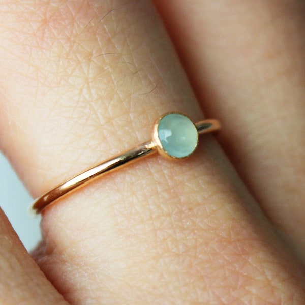 Aquamarine Gemstone Ring, March Birthstone Ring, Birthstone Rings, Birthstone Jewelry, Family Birthstone Ring, Tiny Birthstone Ring, Gift