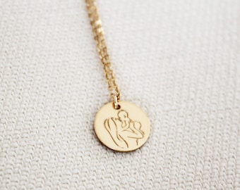 New Mom Necklace - Mama Necklace - Gold Mothers Day Necklace - Mother Necklace - Gift for Mom - Mom Jewelry - Mother's Day Gift