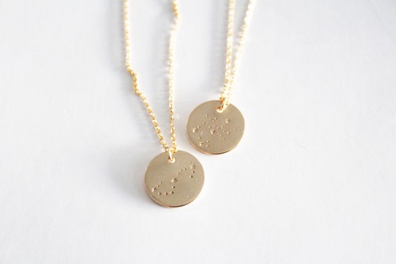 Zodiac Constellation Necklace Custom Constellation Necklace