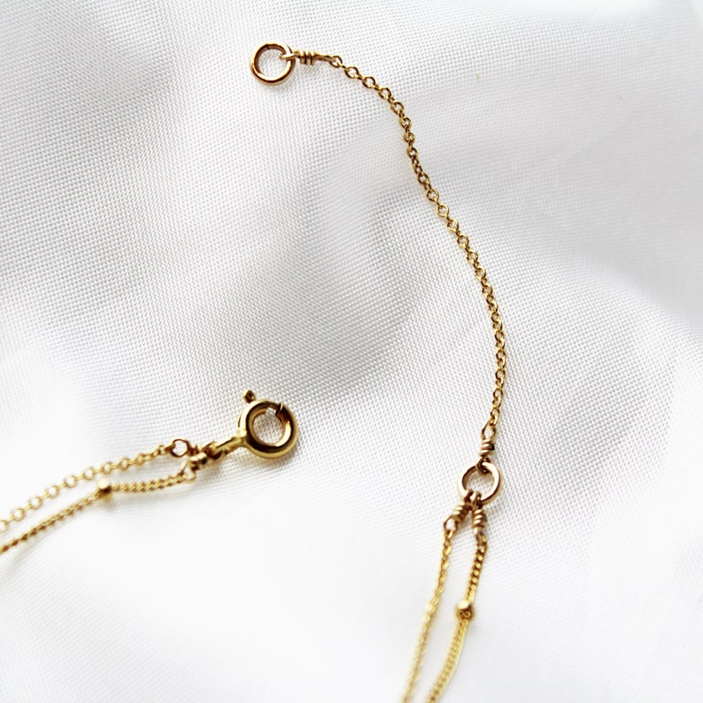 Satellite Necklace Dainty Necklace Set 14K Gold Filled Etsy Canada