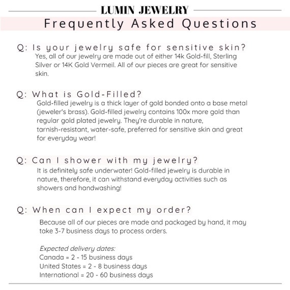 Lumin jewelry etsy best sale