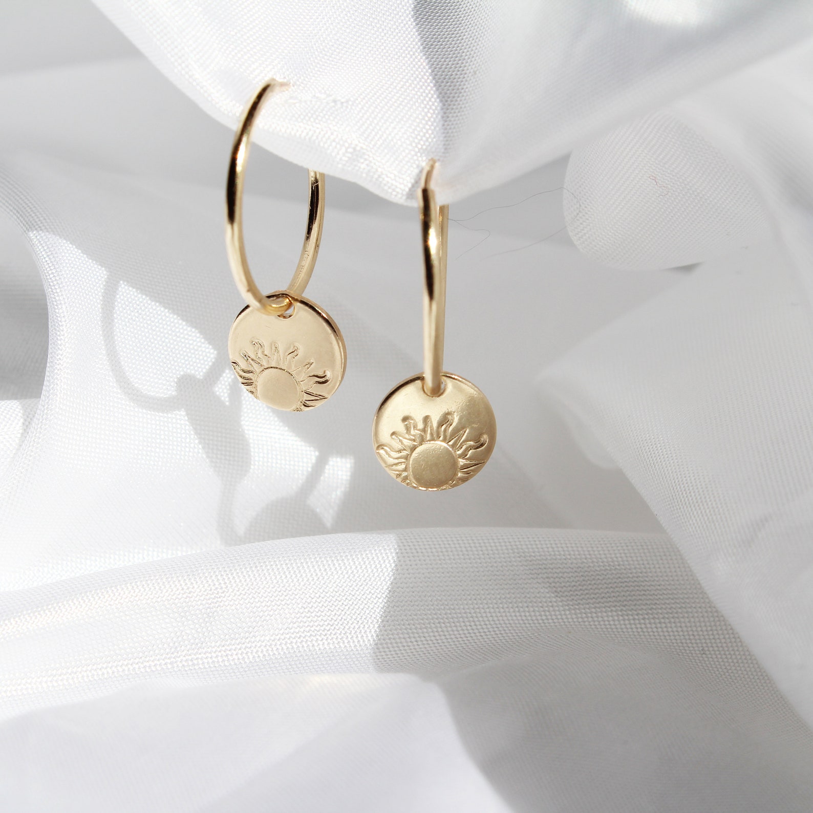 Earring Sun Gold