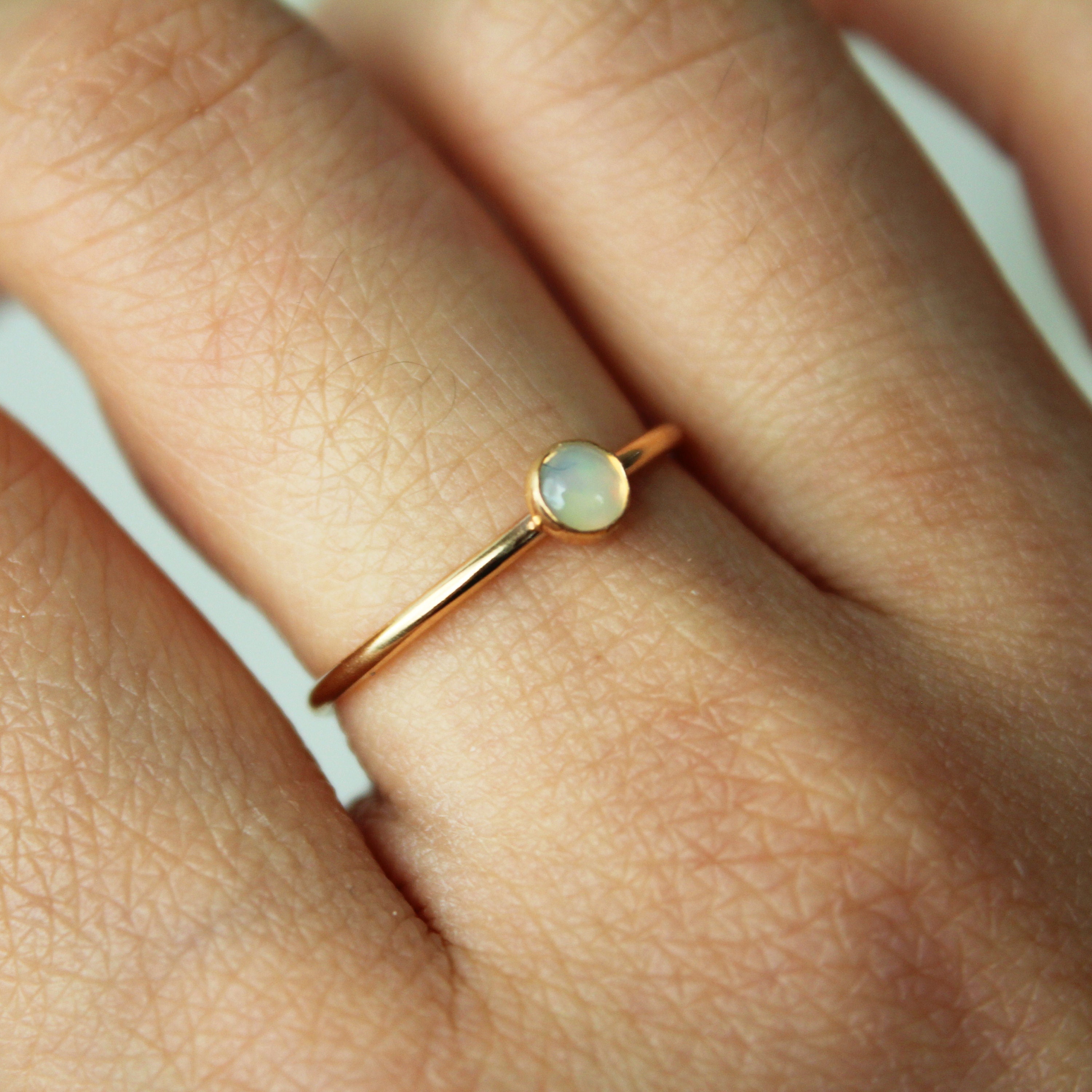 Goldfilled Opal Ring - Etsy
