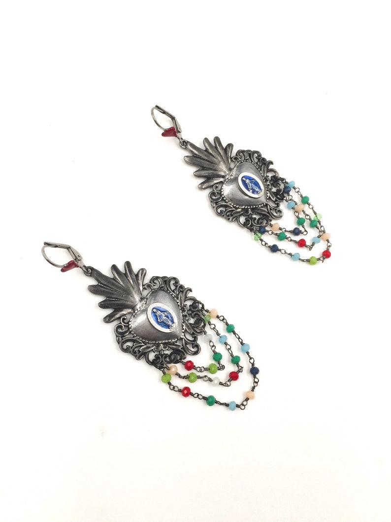 Orecchini Jhumka In Argento Ossidato: Gioielli Indiani Bollywood - Foto 9