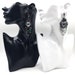 Pendente Cuore Big Argento Nero Satinato | Make Your Jewel