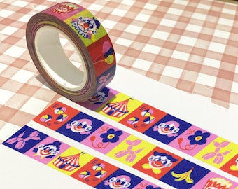 Clown Washi Tape