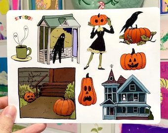 Halloween Sticker Set
