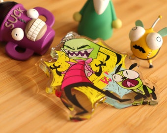 Zim and Gir Charm