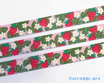 Strawberry Washi Tape
