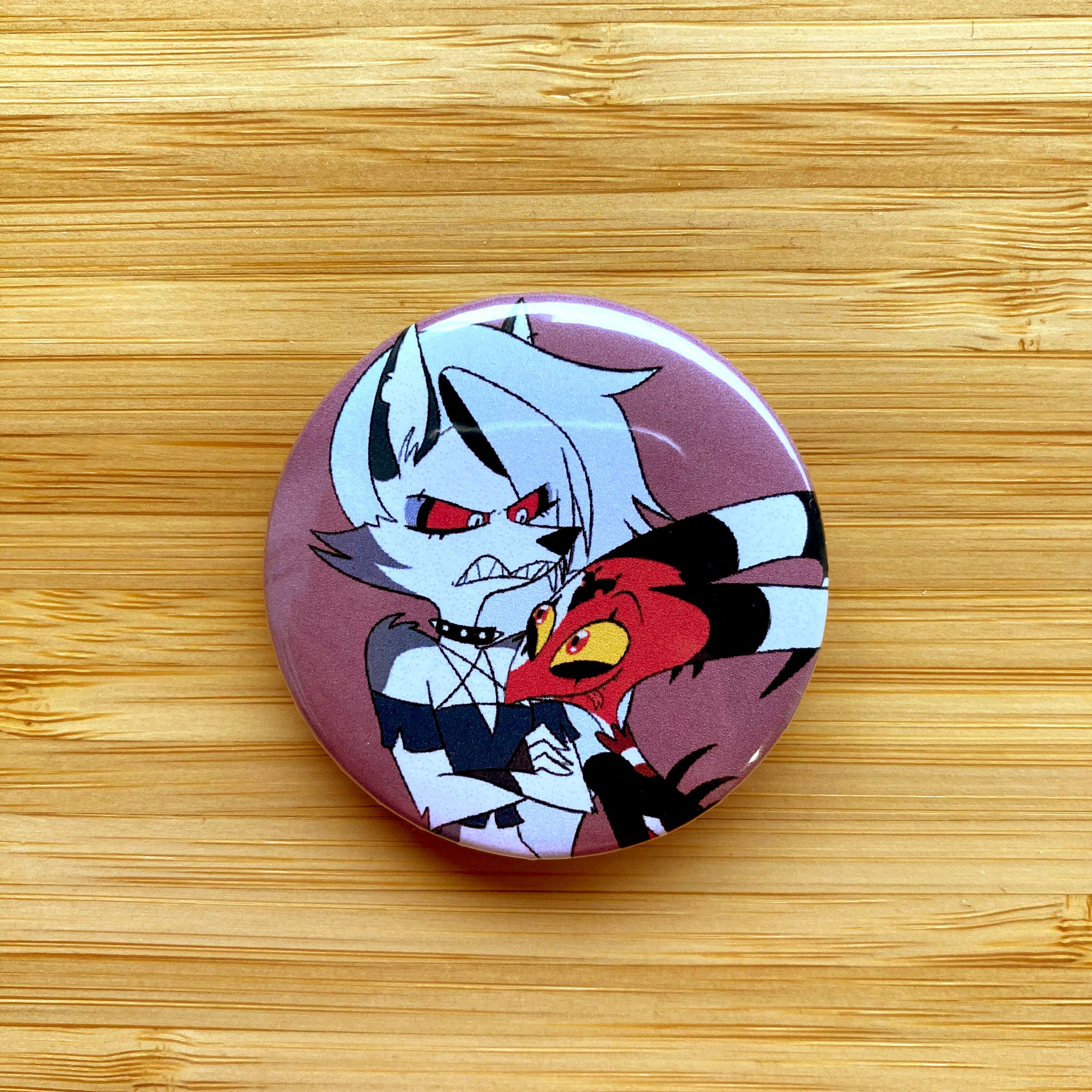 Helluva Boss公式へルヴァボス ピンバッジ　ストラスオクタヴィアセット Helluva Boss Badges - Etsy