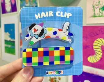 Clown Hair Clips