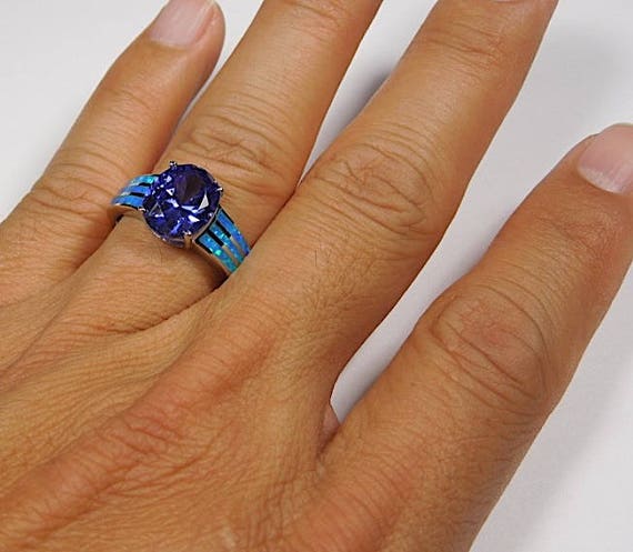 Flavioro Anello Oro 18kt Tanzanite E Diamanti - I Gioielli Conti - Foto 9