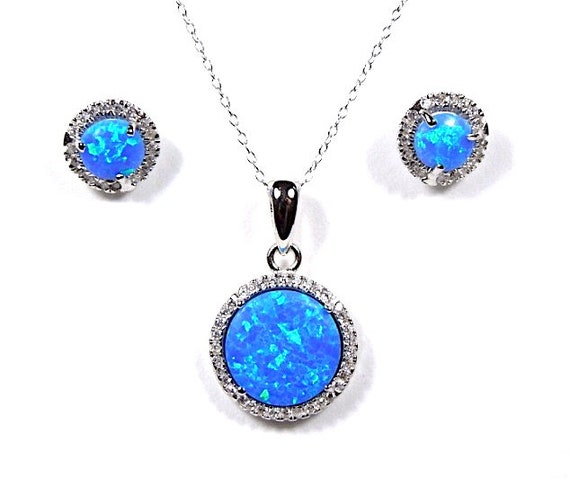 Opal Earrings White Topaz Accents Sterling Silver Opal Earrings White Topaz Accents Sterling Silver