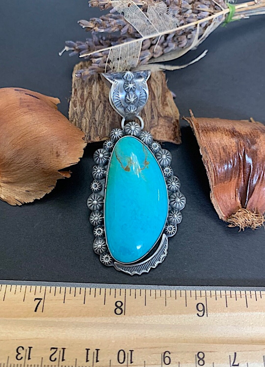 Kingman Turquoise Pendant
