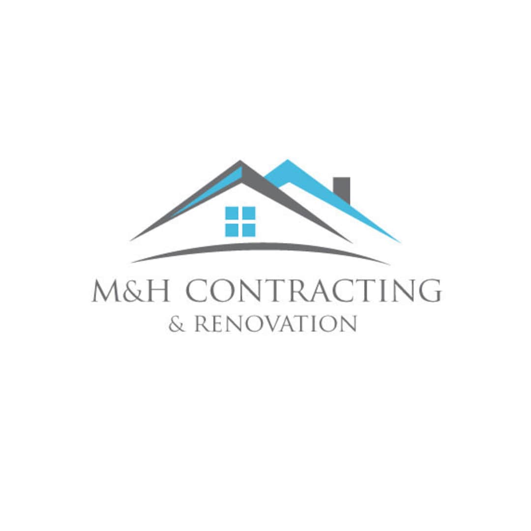 Construction Logo. Contractor Logo. Remodeling. Home Repair. House Flip