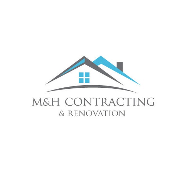 Construction Logo. Contractor Logo. Remodeling. Home Repair. House Flip, Real Estate. Customized for ANY business.