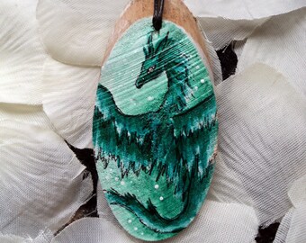 Dragon Pendant "Arsus" Turquoise