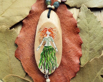 Spirit Amulett "Schamanin der Erde"