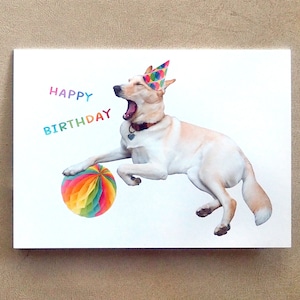 Party Dog Birthday Card