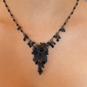 Womens Necklace for Black Evening Dress - Etsy Womens Necklace for Black Evening Dress - Etsy