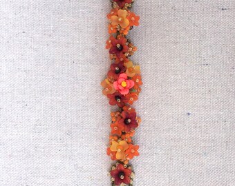 COLLEEN TOLAND フラワーブレスレット 2018年新作 マリーゴールド