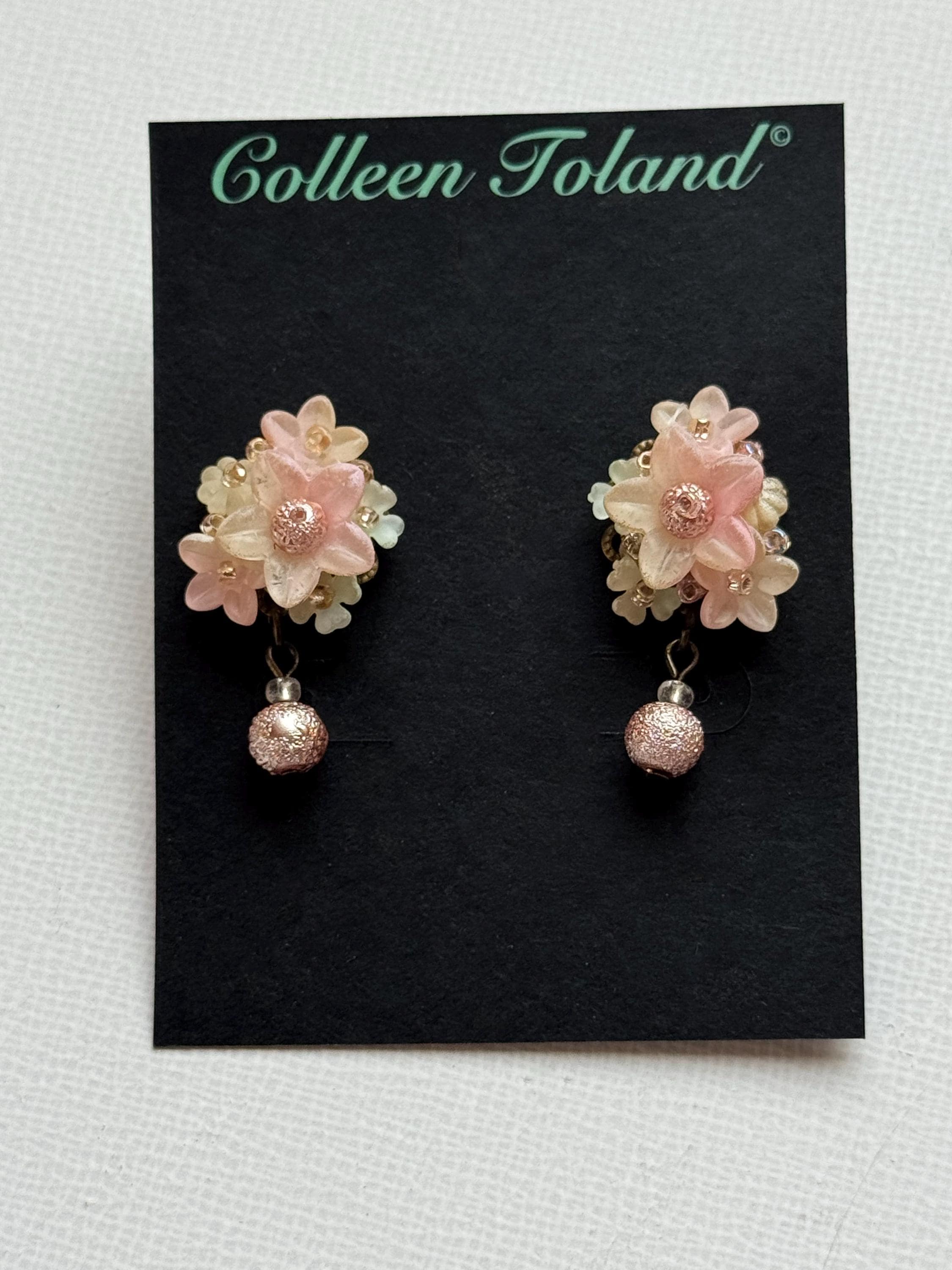 Colleen Toland フラワーモチーフアクセサリーセット ColleenToland - Etsy