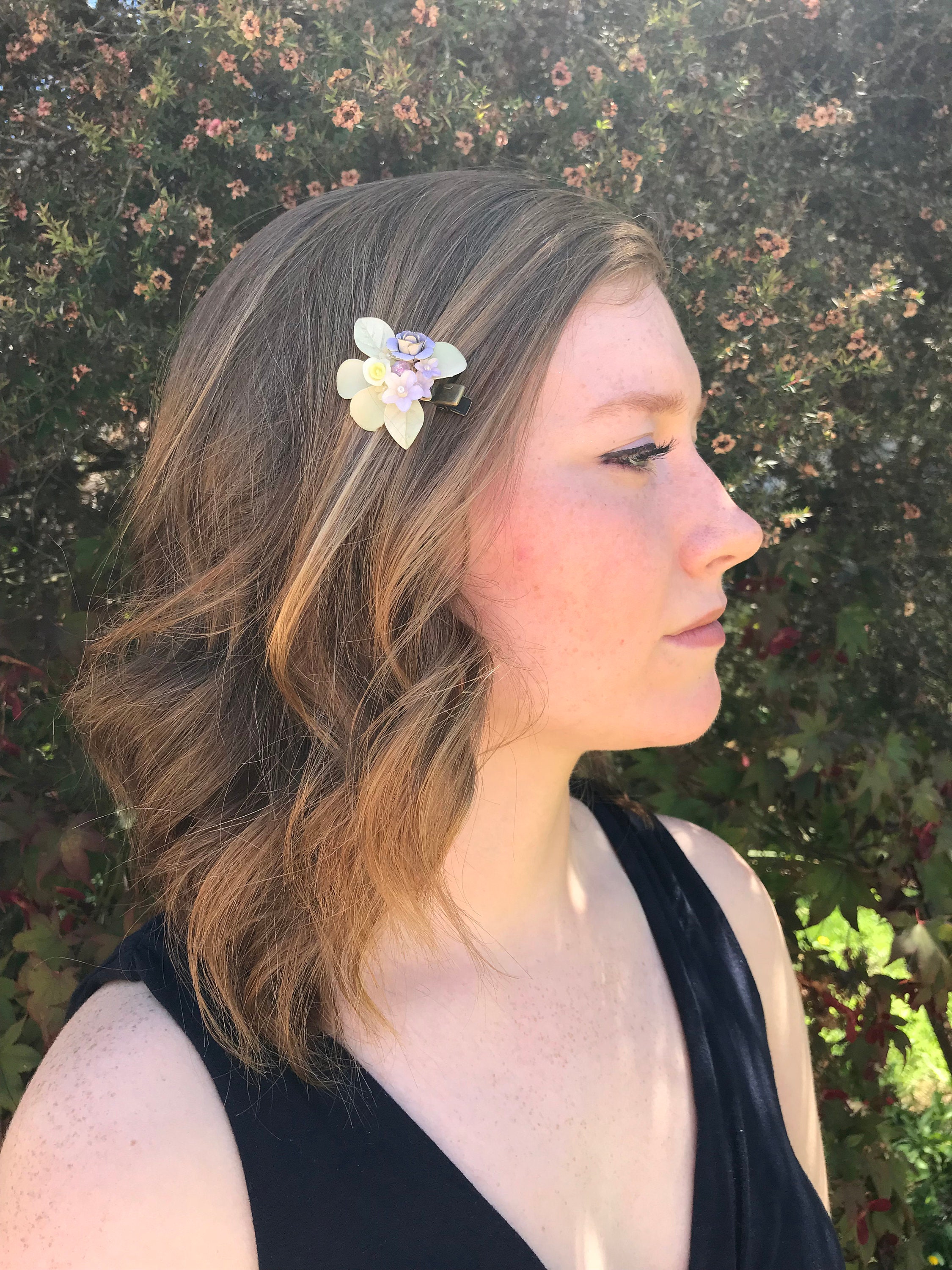 Atoden Haarspangen Für Damen In Hellviolett/Lavendel – Elegante Haarklammern Für Täglichen Style