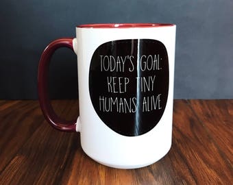 Today's Goal Mega Mug