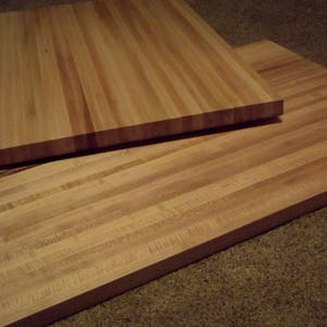 Cutting board special!  Not one but TWO extra large 2'x3' butcher block boards.  1  1/4" thick.  Shown in hard maple.  We make the best!