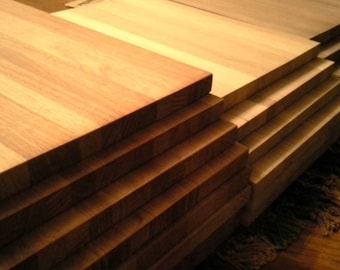 Cutting Boards WHOLESALE!  Laser Engravers Love These Hardwood Cutting Boards.  Call for a wholesale quote for the size and specie you need.