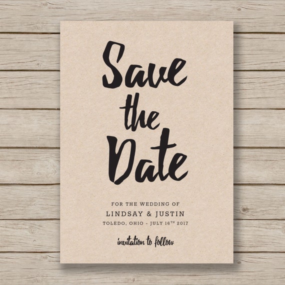 Free Save The Date Templates For Word