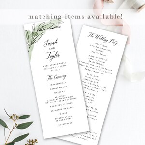 Greenery Wedding Invitation Printable, Wreath Wedding Invitation Suite ...