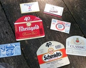 Lot of Vintage Beer Labels