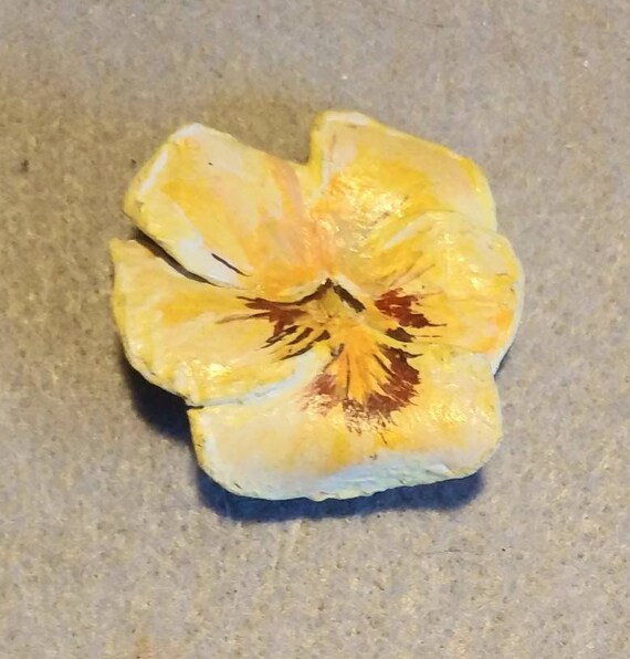 Painted Paper Pansy