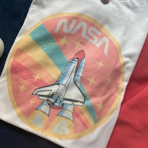 Nasa/ unisex tee/ vintage feel