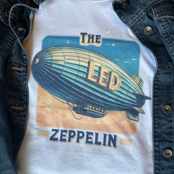 LED T- Shirt/ vintage feel tee
