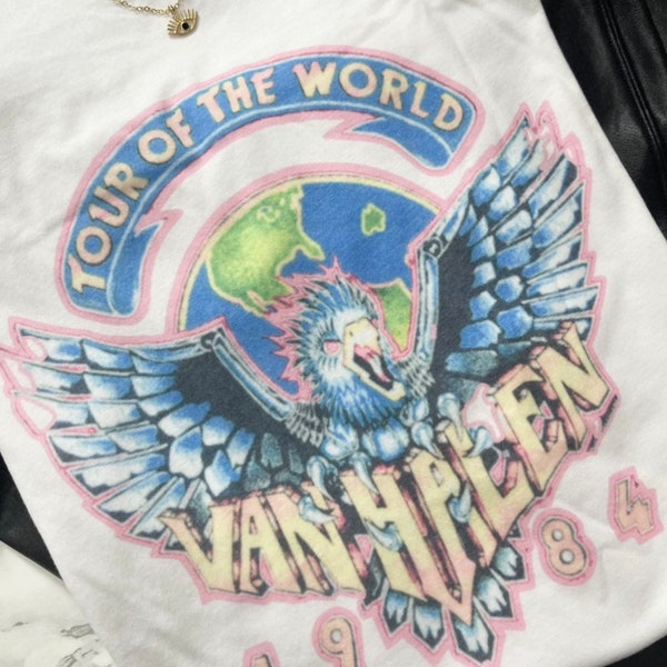 Van Halen 1984/T- Shirt/ vintage feel tee