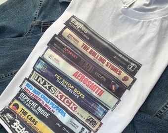 Rock cassette /unisex /vintage feel/ T-Shirt