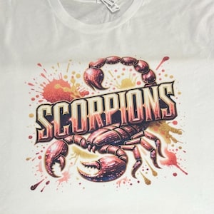 Vintage Scorpions T - Etsy