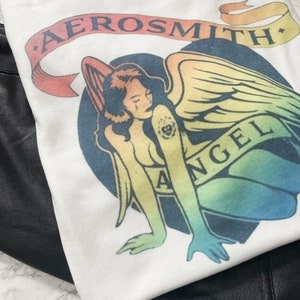 AeroSmith Angel/T- Shirt/ vintage feel tee