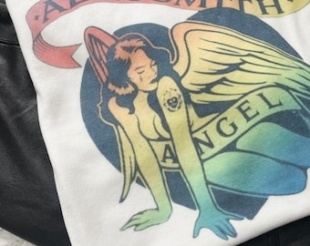 AeroSmith Angel/T- Shirt/ vintage feel tee