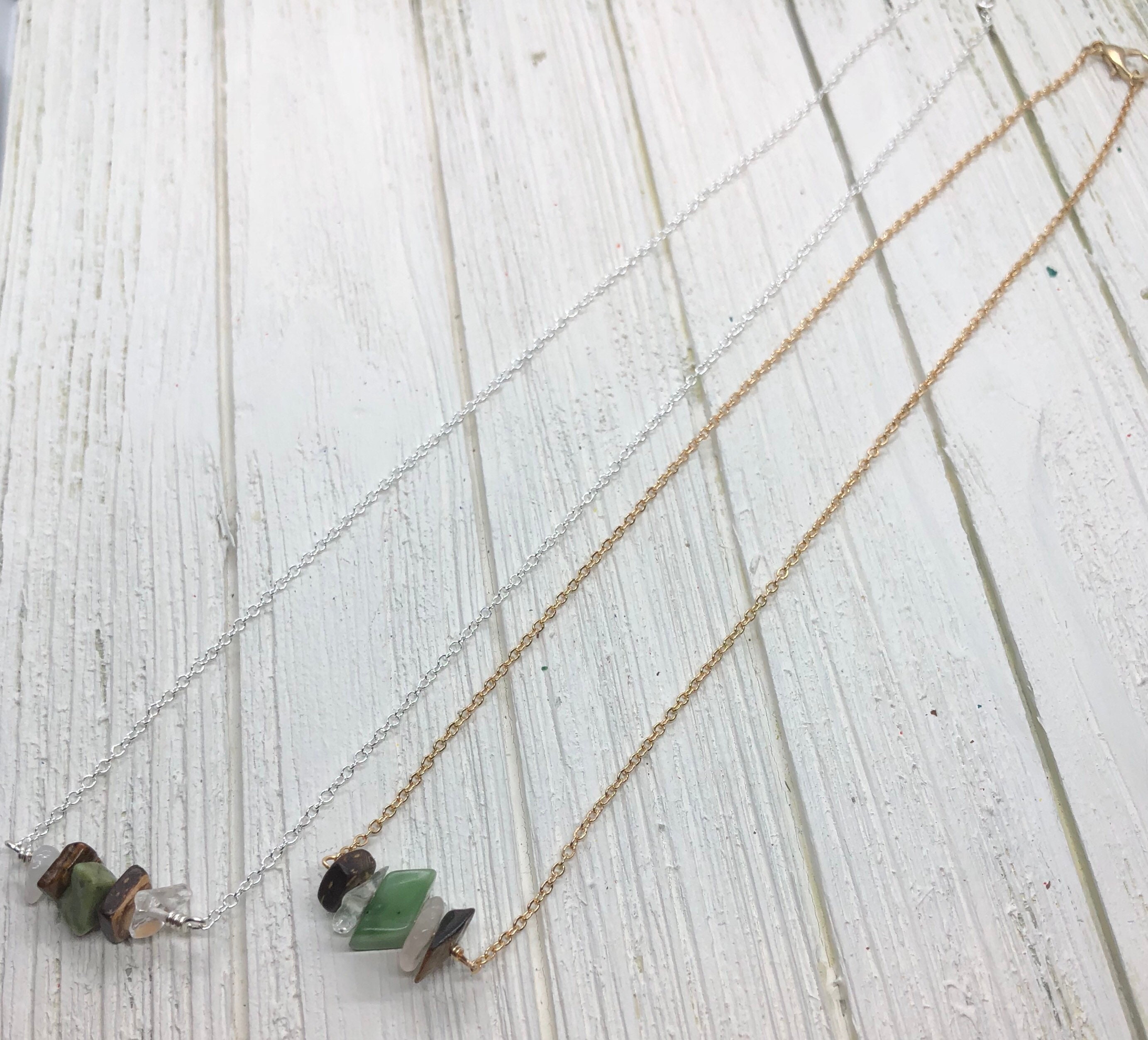 Good Karma Necklace / Bracelet / Anklet crystals for karma Etsy