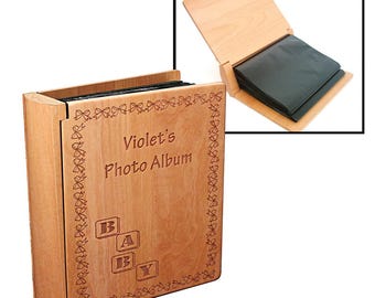 Album fotografico di acero