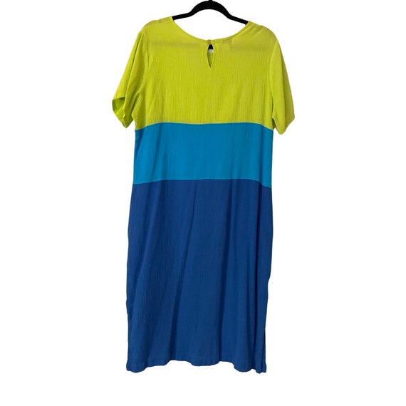 Vintage Diane Von Furstenberg Dress Sheath Colorb… - image 6