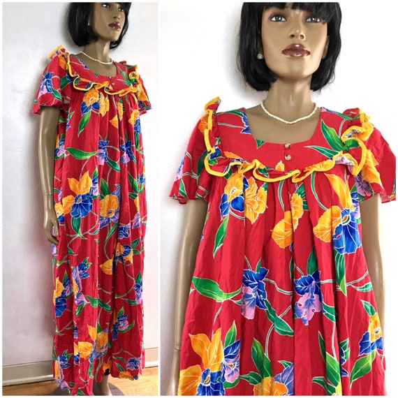 floral mumu