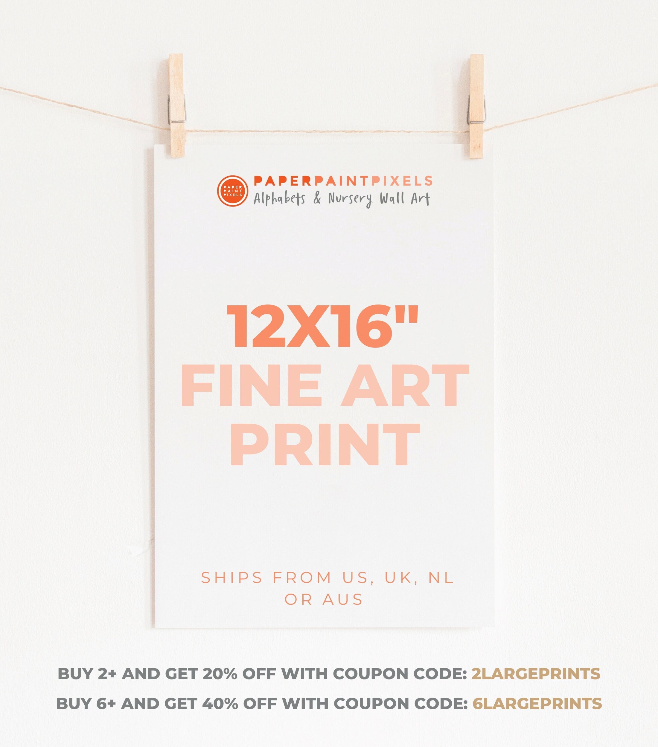 12x16 Art Print-get Your Paperpaintpixels Art - Etsy